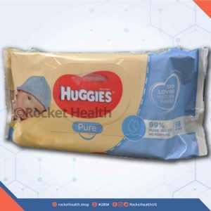 Huggies Pure care Wipes 56’s
