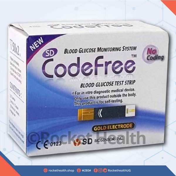 Glucose Strips 50's CODE FREE GLUCOMETER STRIPS 50'S