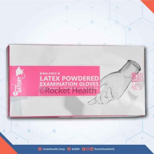 Latex Powdered Examination Gloves