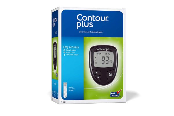 CONTOUR PLUS GLUCOMETER,MEDICAL DEVICES,diabetic, Blood test, Blood sugar, High blood sugar