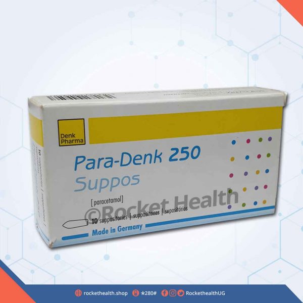 Paracetamol 250mg Paradenk  Suppository 10's