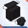 Black Disposable Face Masks 50's
