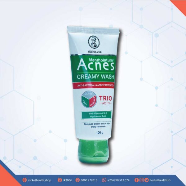 ACNES CREAMY WASH 100G. Creams and Ointments, skin, personal care, Acne, Face, Pores