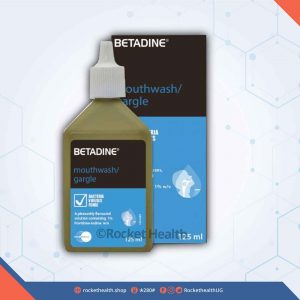 BETADINE 125ML MOUTHWASH GARGLE