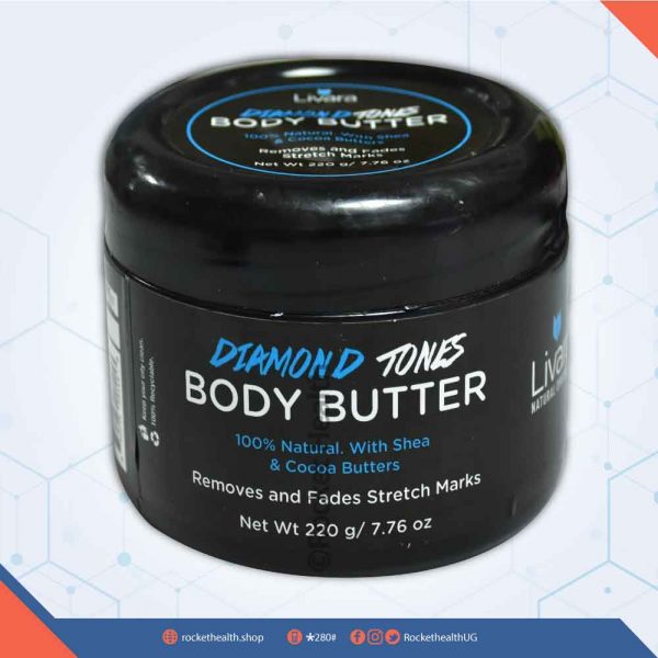 DIAMOND TONES LIVARA  BODY BUTTER 220G