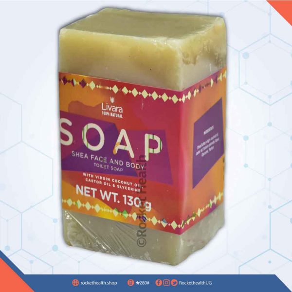SHEA FACE & BODY SOAP 130G