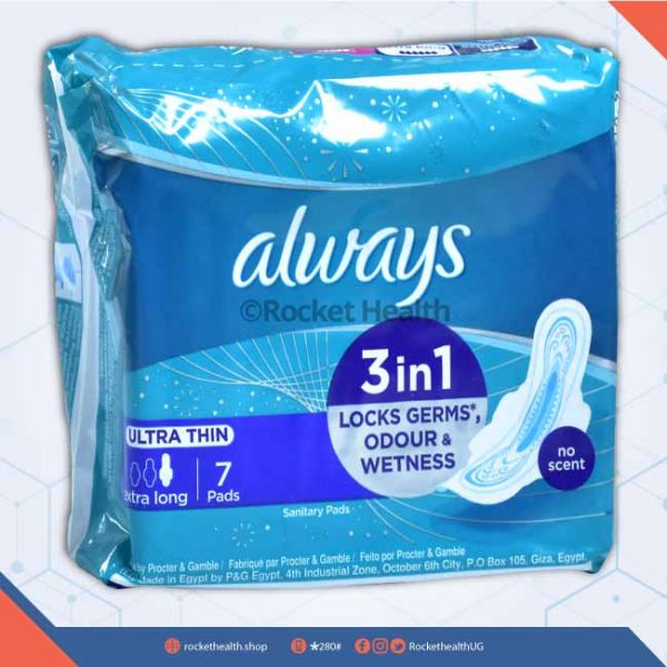 A PACK OF ALWAYS ULTRA THIN EXTRA LONG